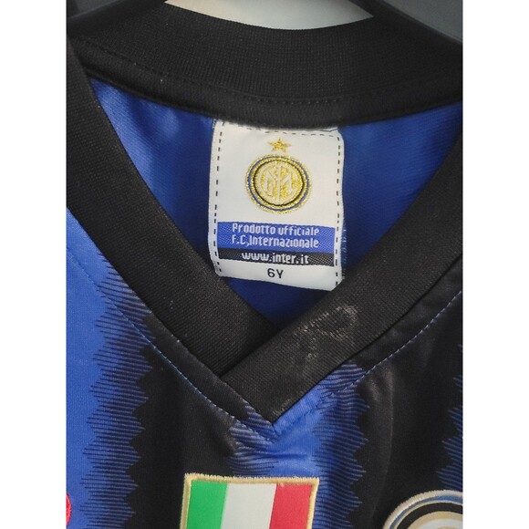 2010-11 Inter Milan Home Shirt Sneijder #10 - Y6 - (Boys) - Picture 5 of 11